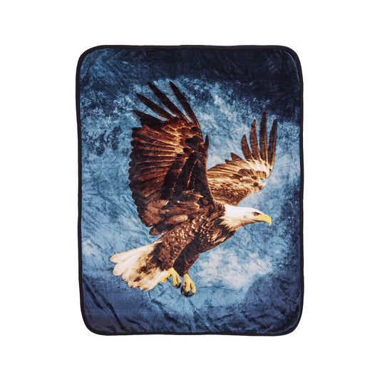 Mink Print Novelty Throw 127x152cm Assorted
