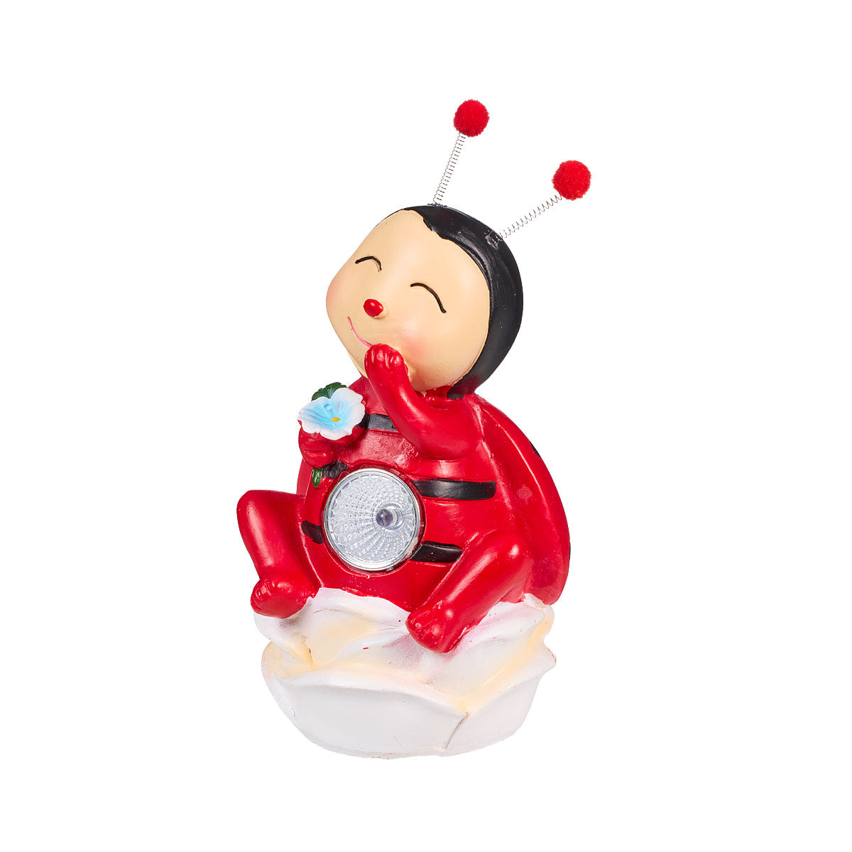 Smiling Ladybug Solar Light Assorted