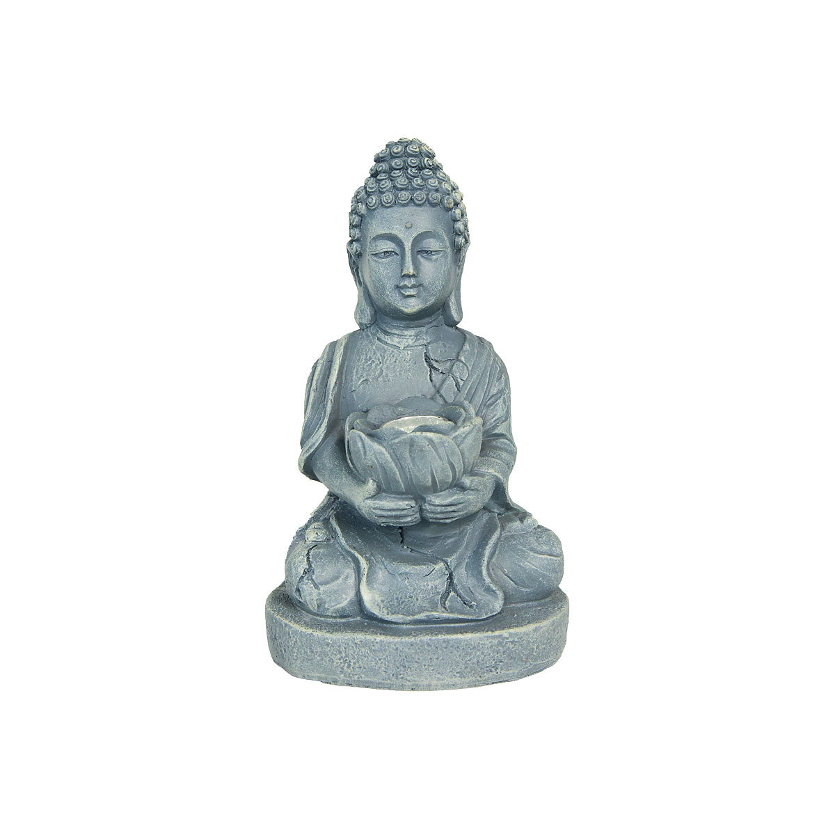 Buddha With Lotus Solar Light