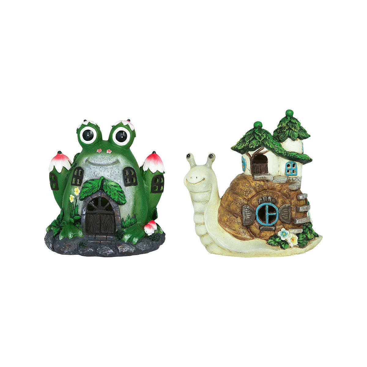 Animal-Shaped House Solar Light Assorted