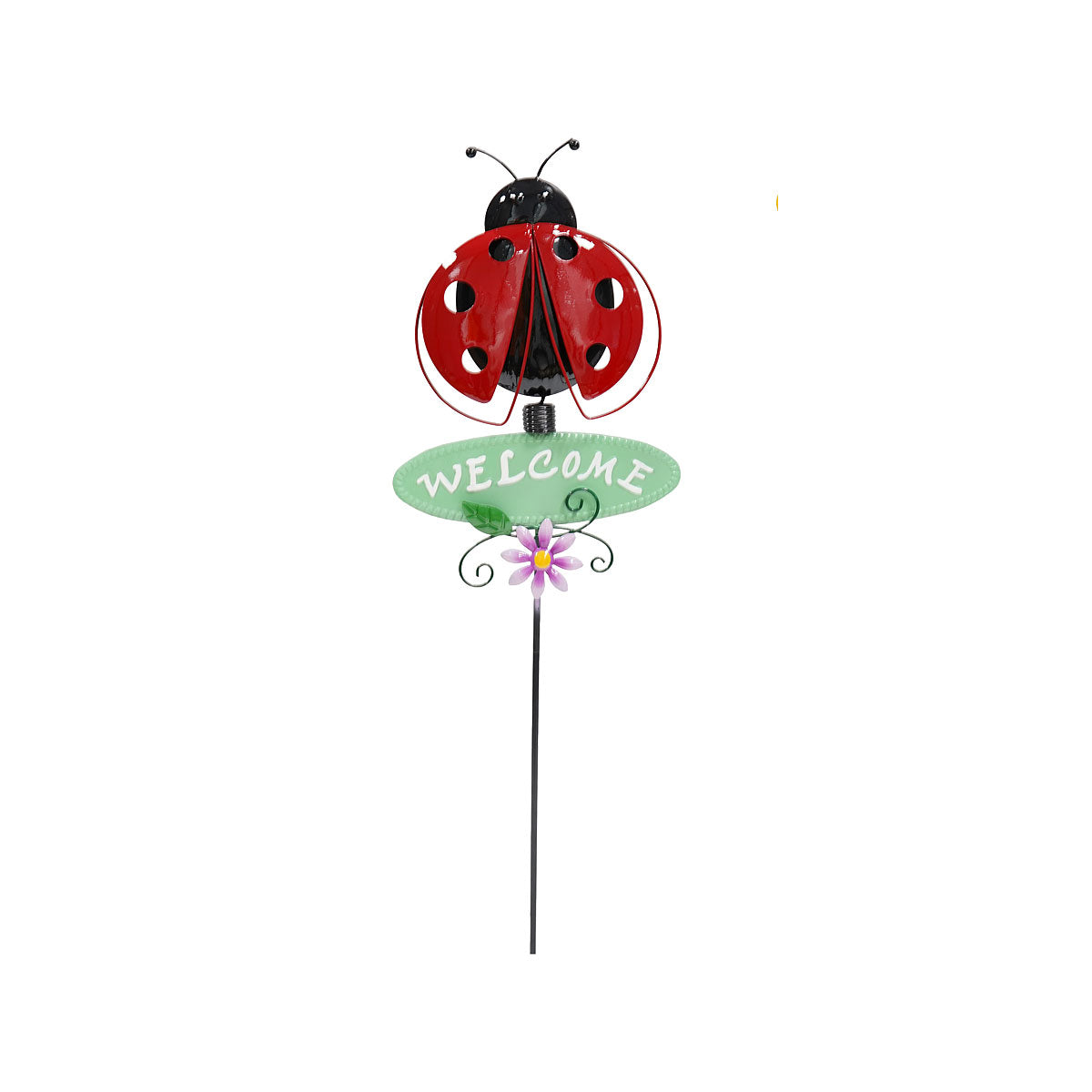 Insect Welcome Metal Garden Stake Assorted