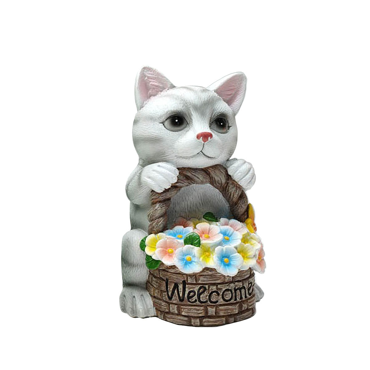Animal With Basket Decor Assorted