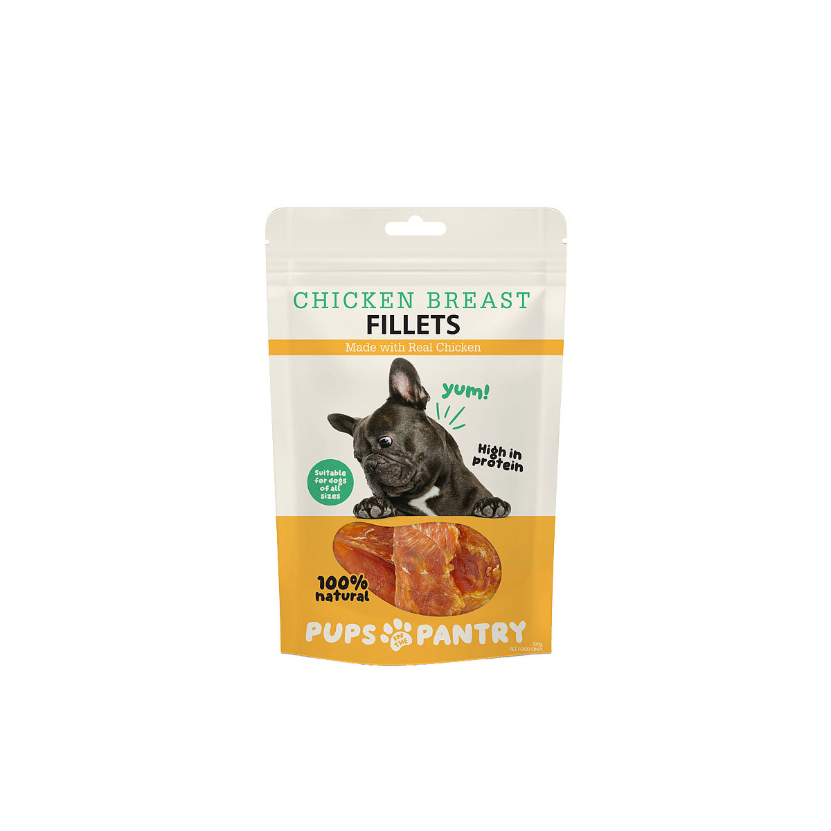 Pups In The Pantry Chicken Fillets 100g