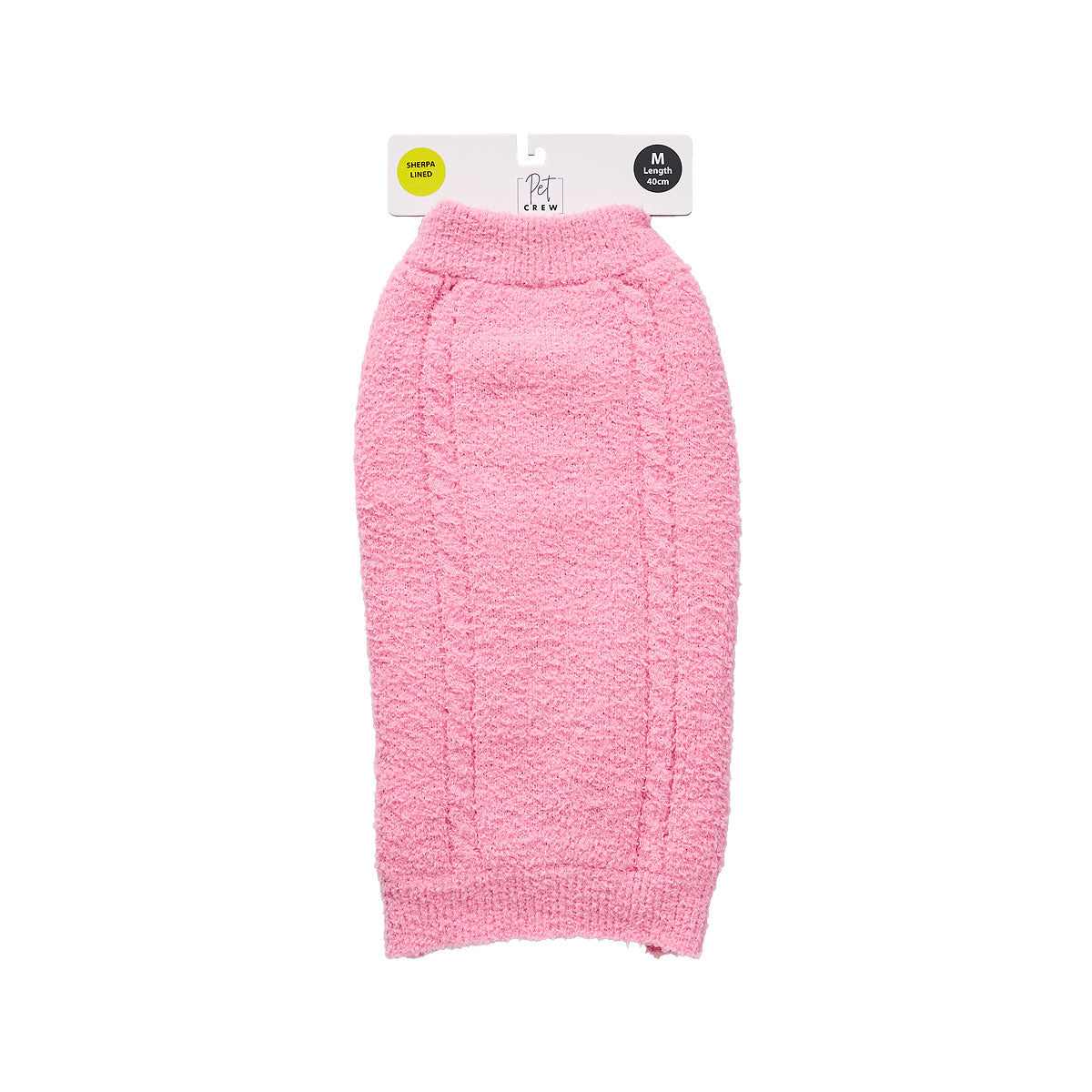 Pet Butter Yarn Sherpa Pink/Silver 30/40cm