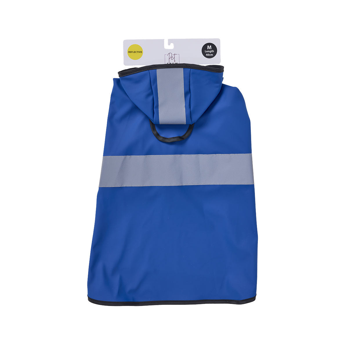 Pet Raincoat Yellow/Cobalt 30/40cm