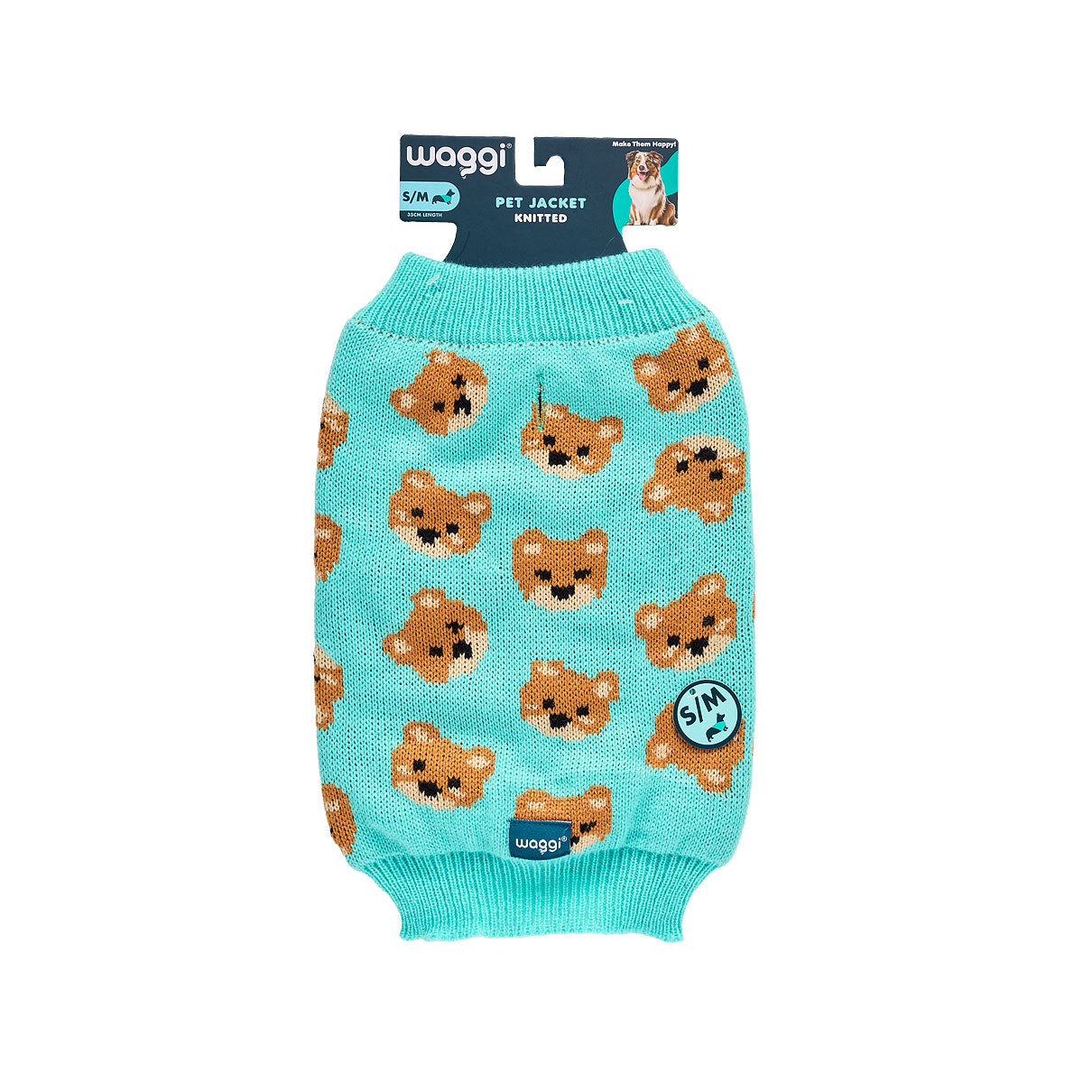 Waggi Pet Knit Cherry/Teddy 30/35/40/45cm