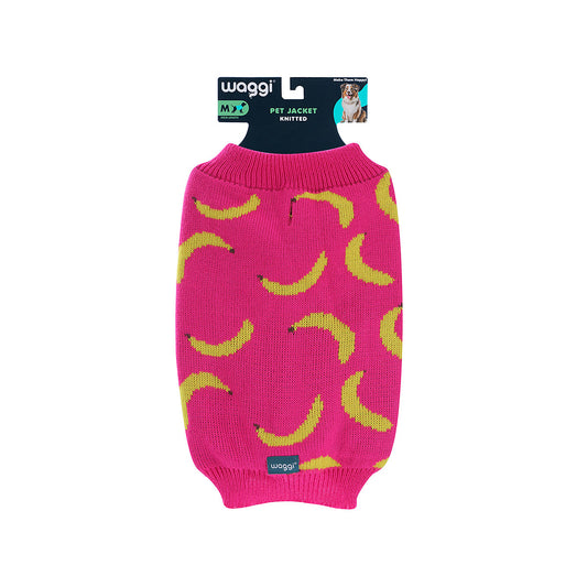 Waggi Pet Knit Argyle/Banana 30/35/40/45cm