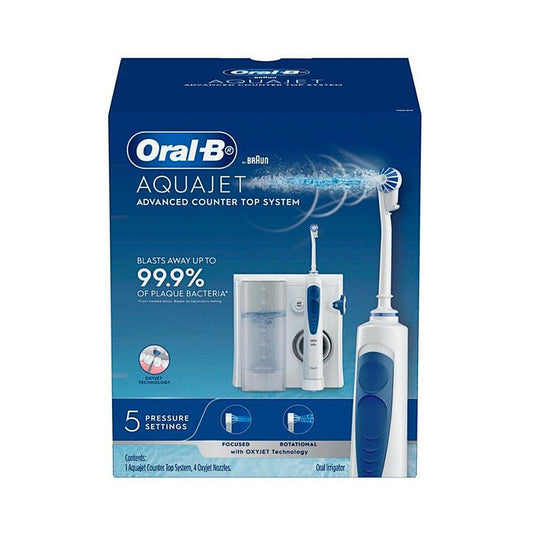 Oral B Irrigator 1 Aquajet &4 Nozzles E3