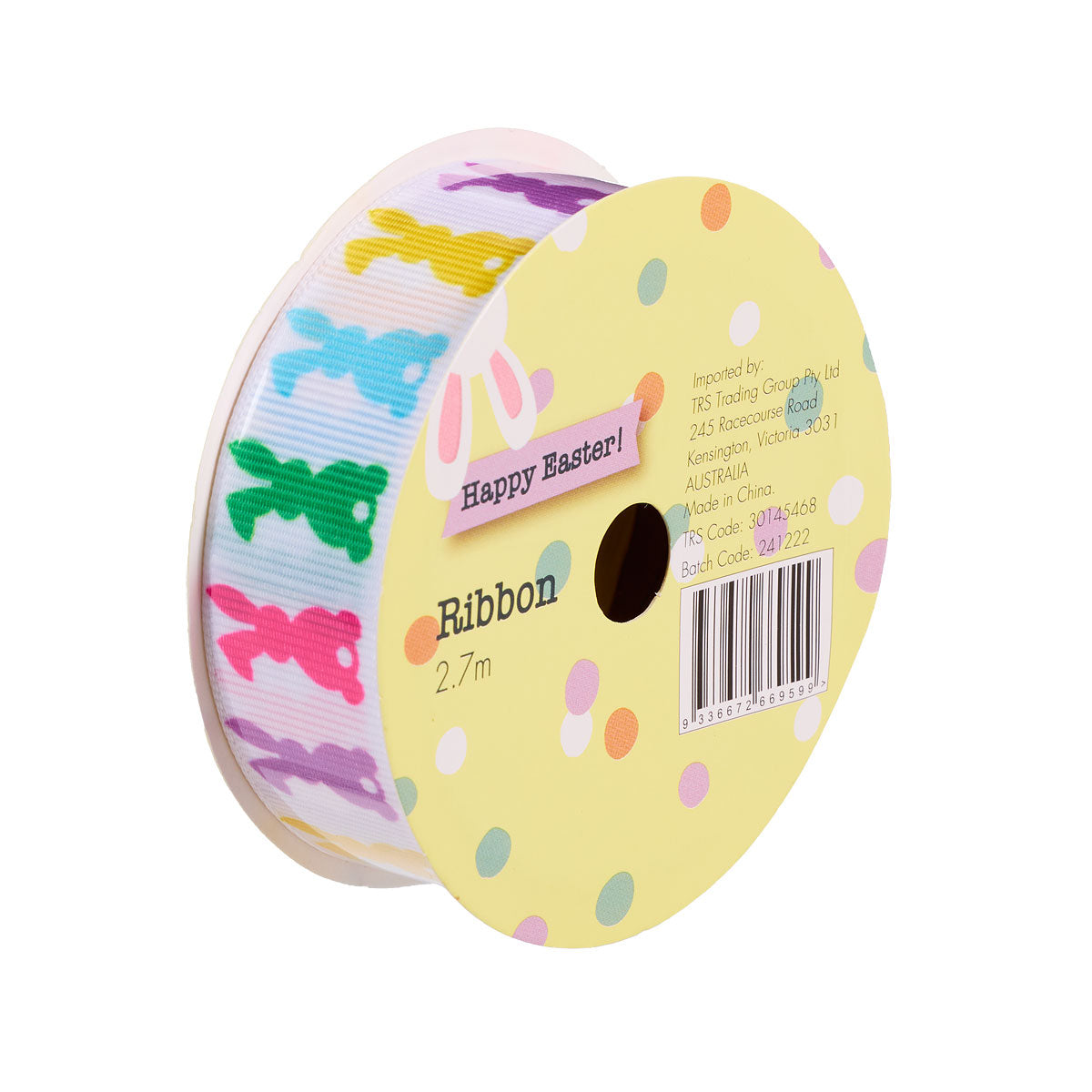 Easter Ribbon 2.7m Assorted