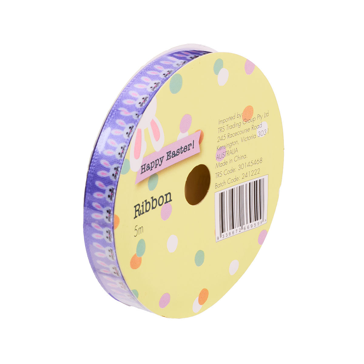 Easter Ribbon 2.7m Assorted