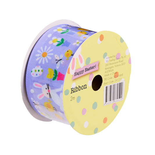 Easter Ribbon 2.7m Assorted