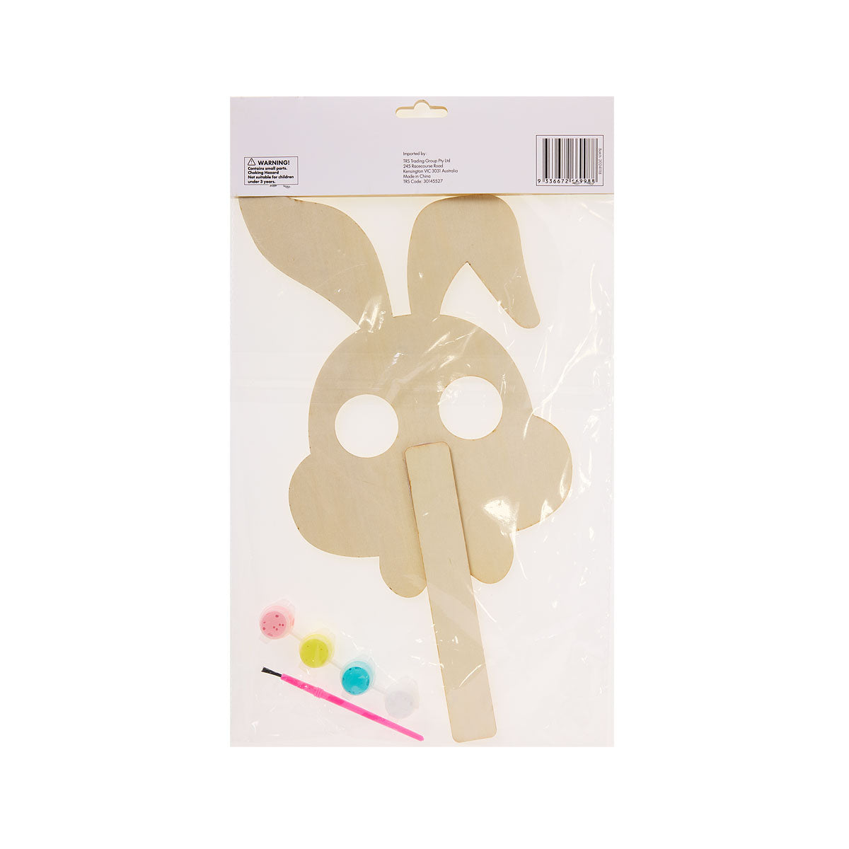 Easter Paint Your Own Wooden Mask Assorted