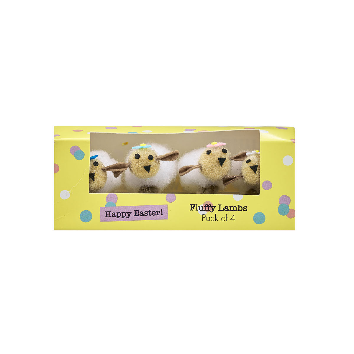 Easter Fluffy Lambs 4pk