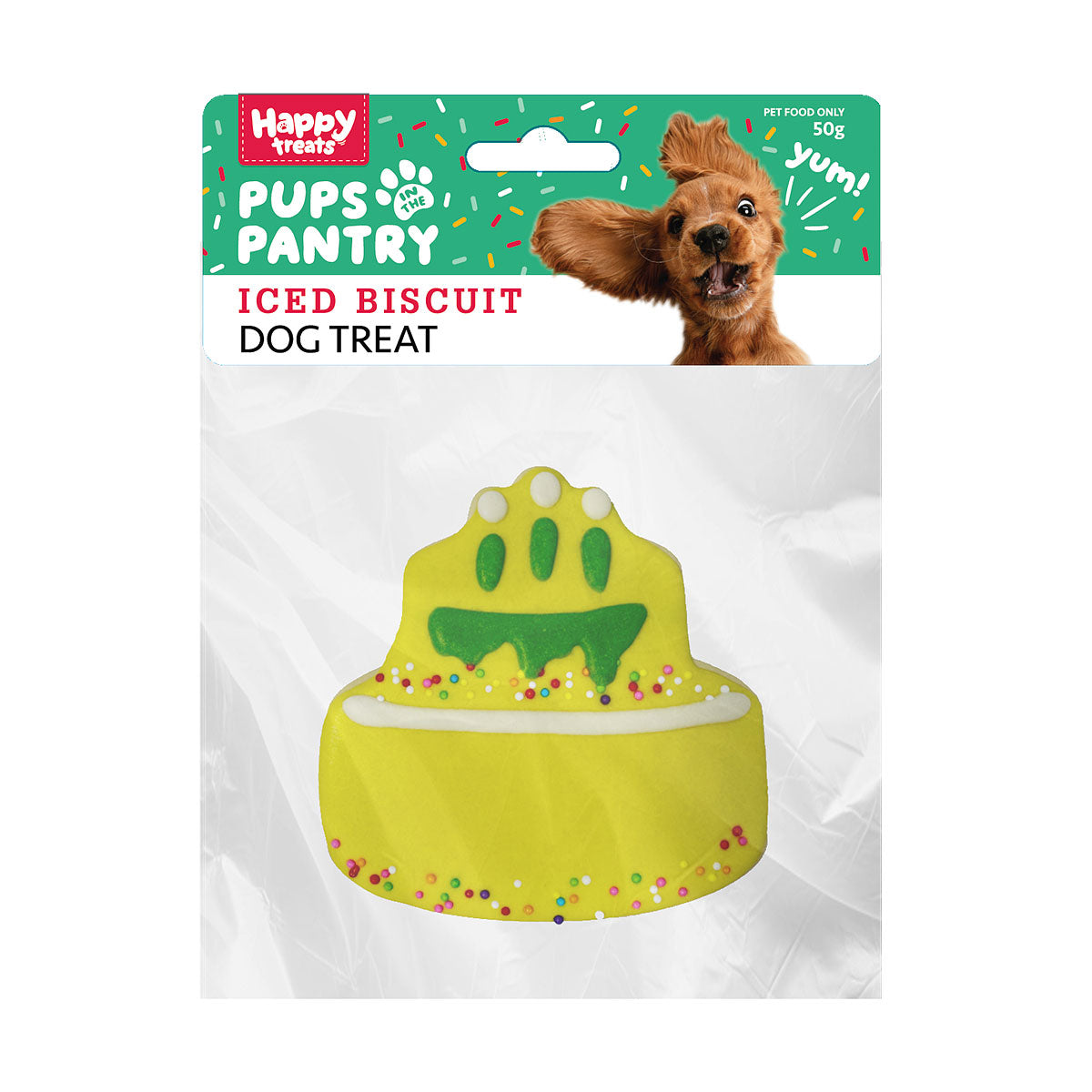 Pups In The Pantry Iced Dog Biscuit 50g