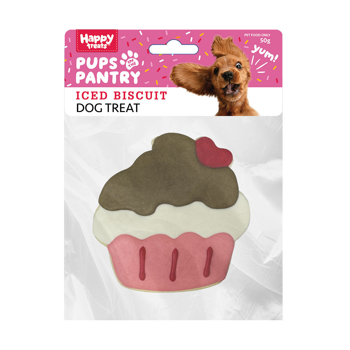 Pups In The Pantry Iced Dog Biscuit 50g