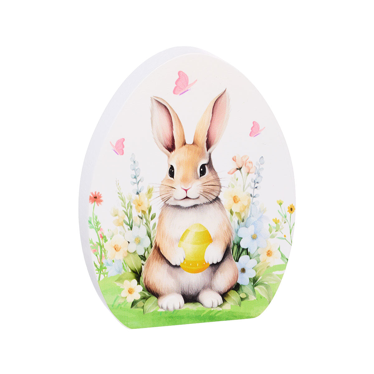 Easter Tabletop Egg With Print Assorted