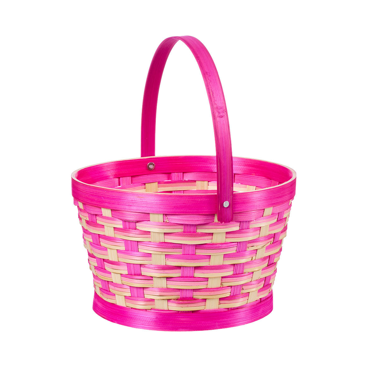 Easter Bamboo Basket Slim Small