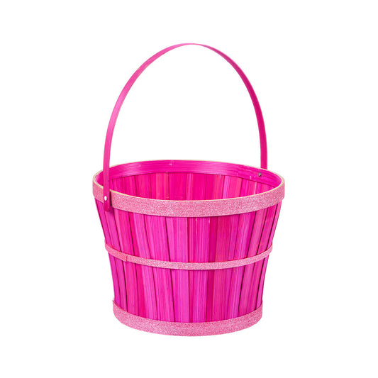 Easter Glittered Solid Colour Bucket Large