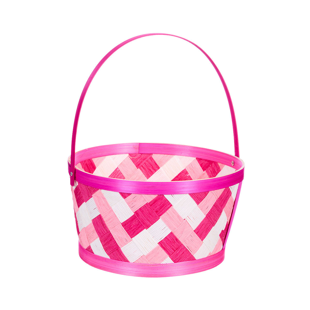 Easter Cross-Hatch Paper Weave Basket