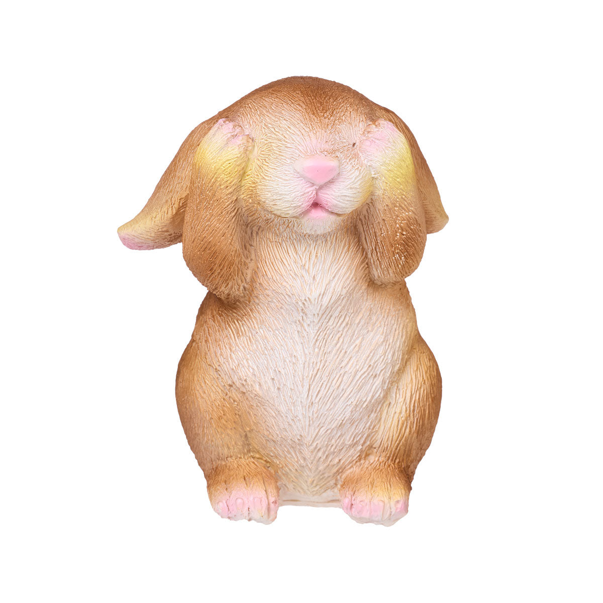 Easter Hear/See/Speak No Evil Bunny Figure