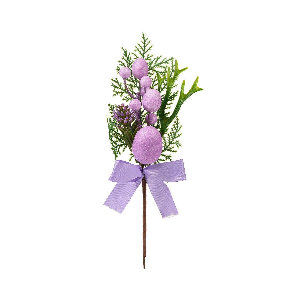 Easter Glitter Egg Branch Small Assorted