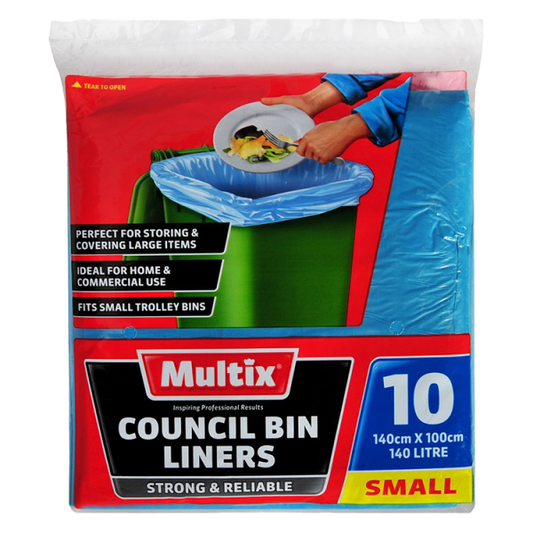 Multix Council Liner 140L Small 10pk