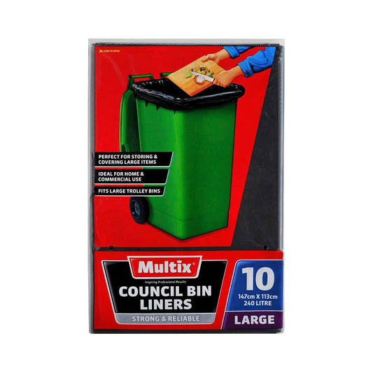 Multix Council Liner 240L Large 10pk