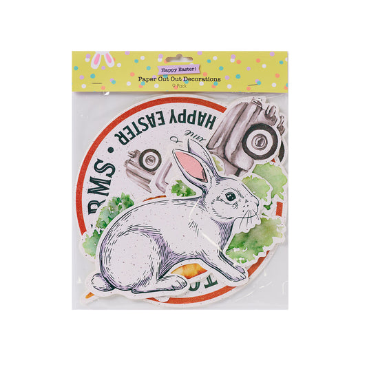 Easter Paper Cut-Outs 9pk