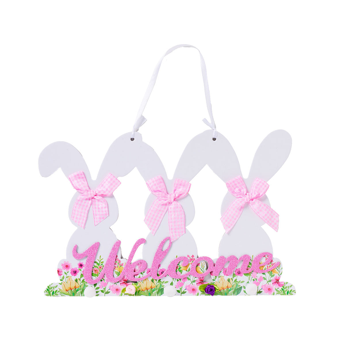 Easter Bunny Welcome Sign Assorted