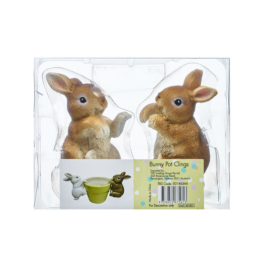 Easter Bunny Pot Clings Assorted
