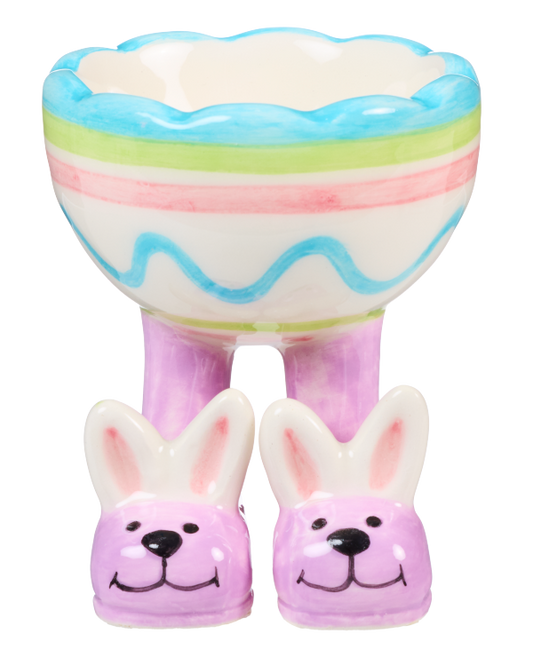 Easter Dolomite Egg Cup Assorted