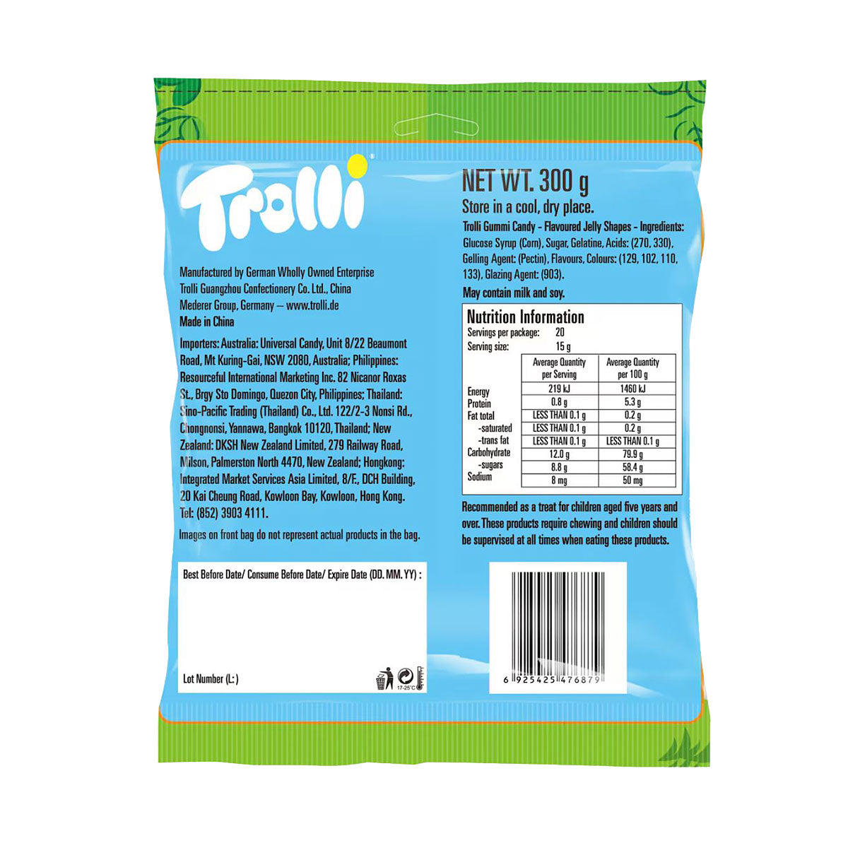 Trolli Funny Bunny Bag 300g