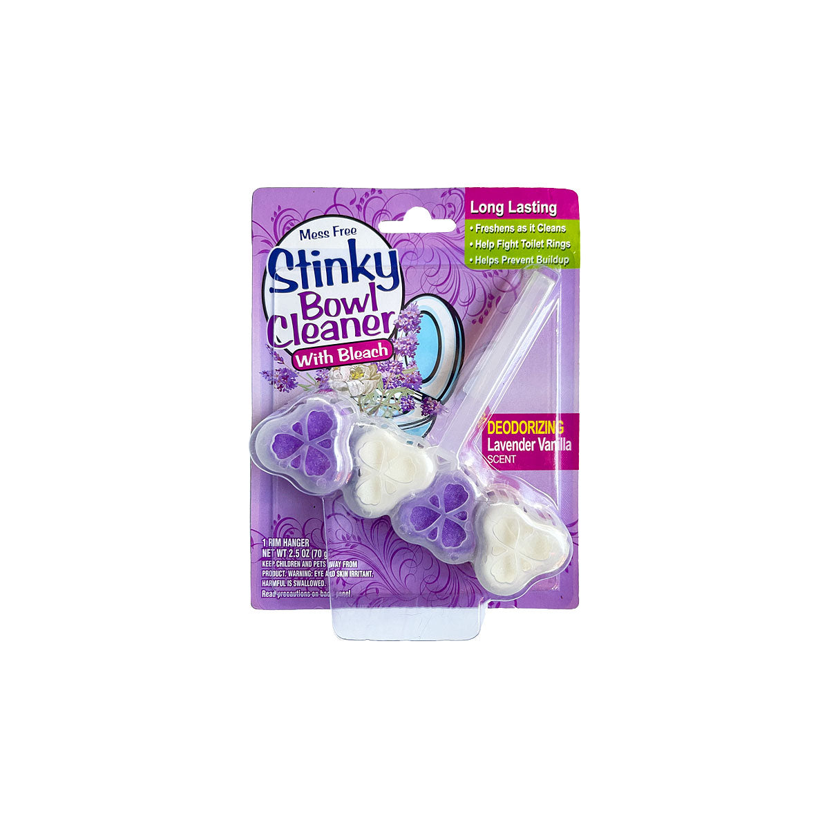 Stinky Bowl Cage Cleaner Bleach Lavender 70g