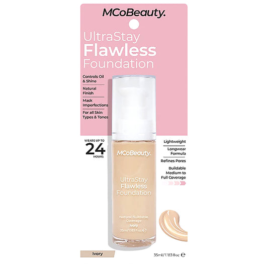 MCoBeauty UltraStay Flawless Foundation True Ivory