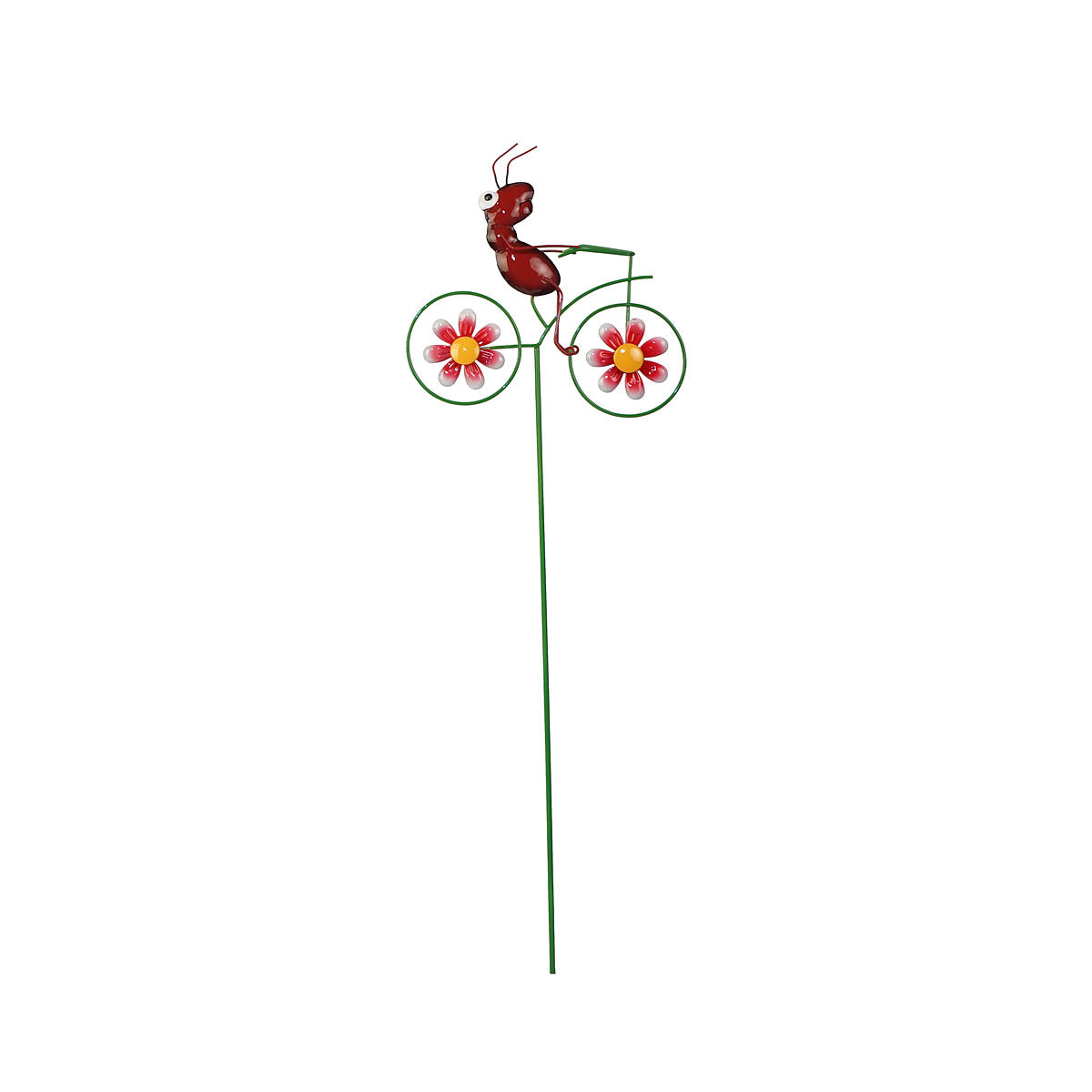 Garden Stake Metal Animal Bike 61cm Assorted