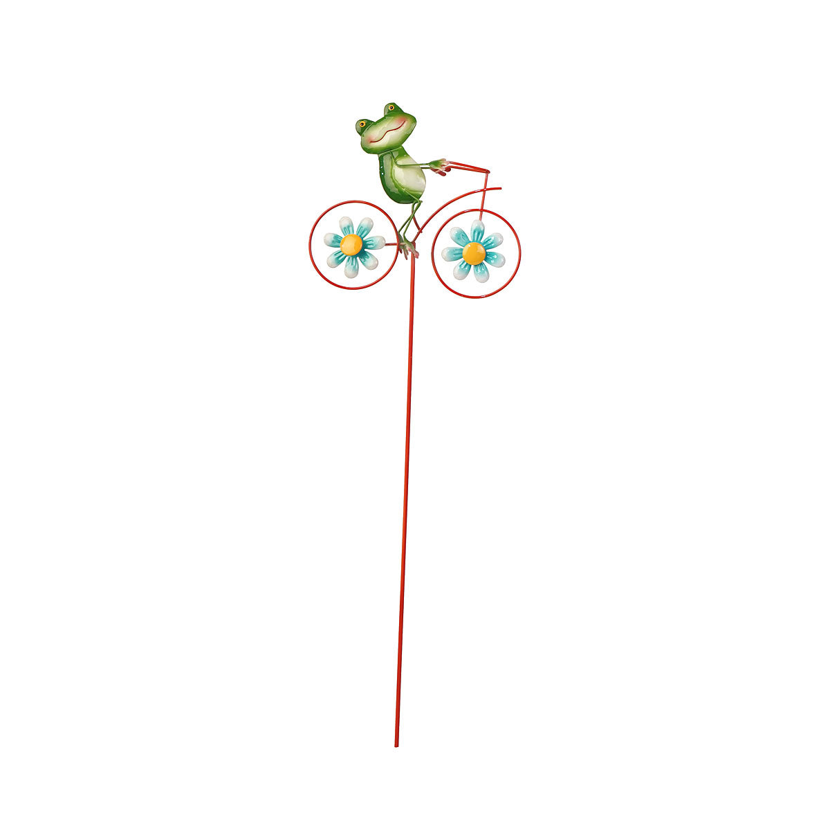 Garden Stake Metal Animal Bike 61cm Assorted