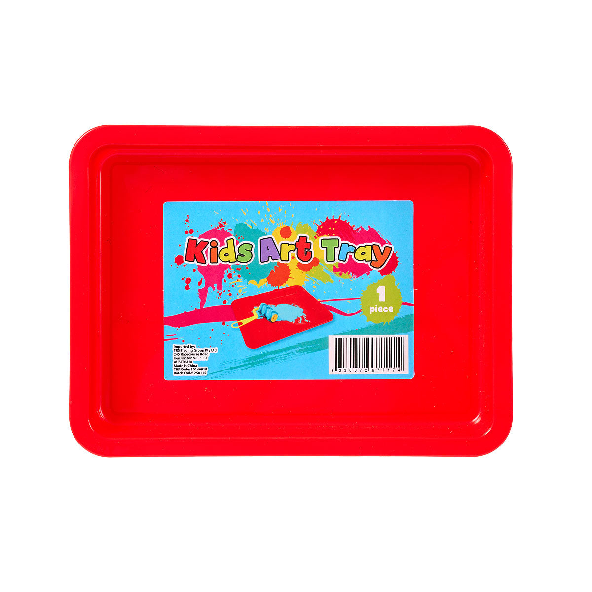 Kids' Art Tray 24.5cm x 18.5cm Assorted