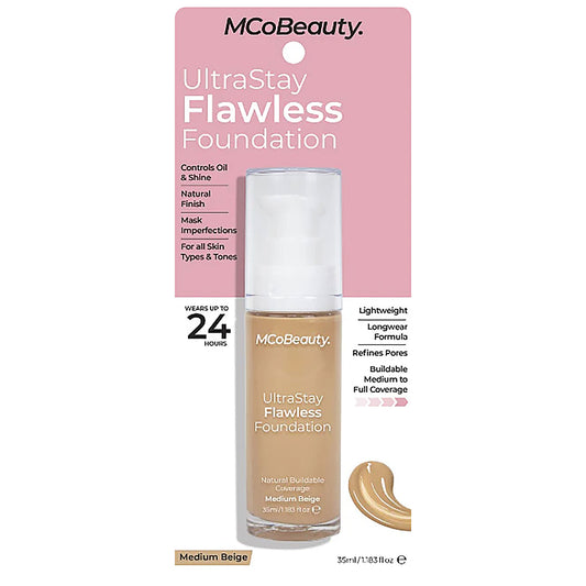 MCoBeauty UltraStay Flawless Foundation beige