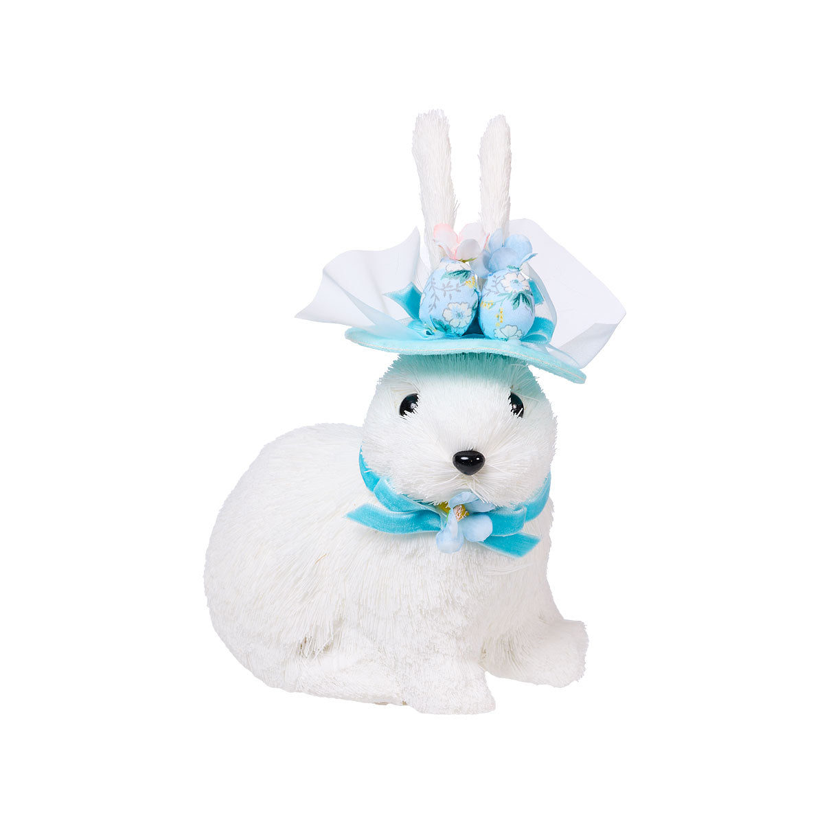 Easter Straw Bunny Wtih Hat Assorted