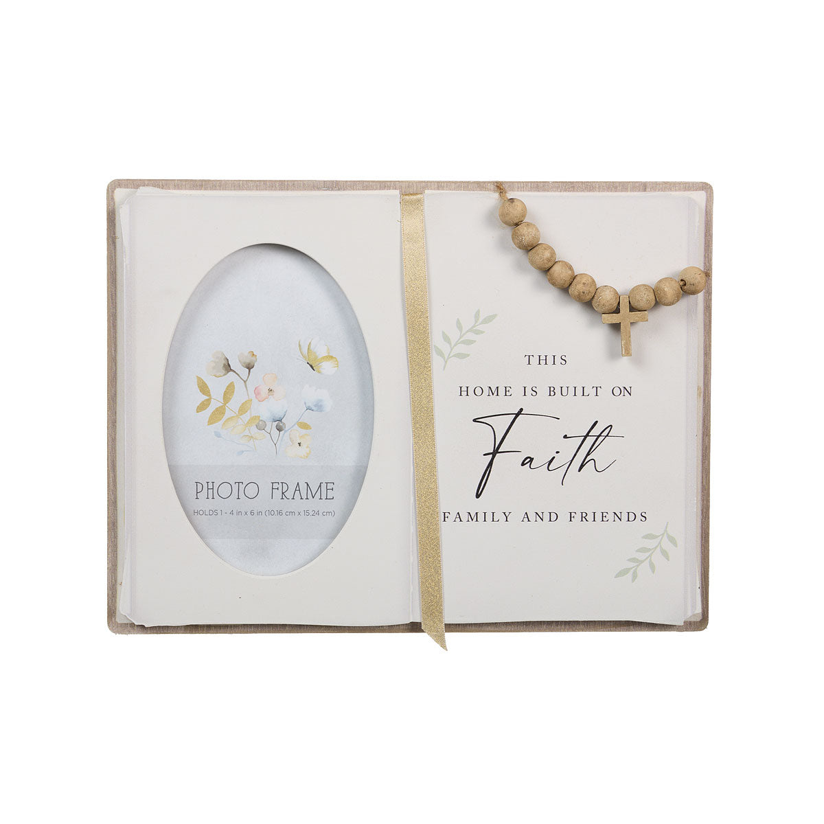 Story Book Photo Frame Faith/Home