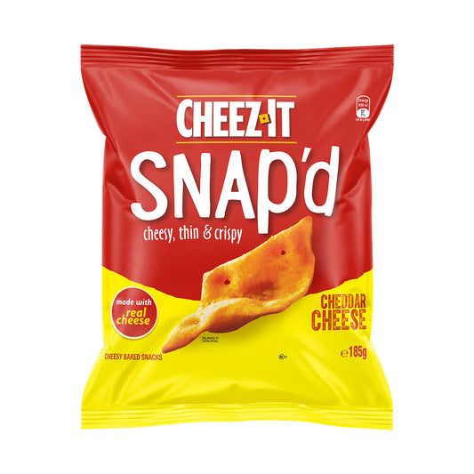 Cheez-it Snap'd Cheddar Cheese 185g