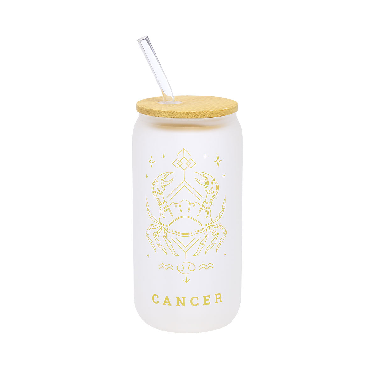 Horoscope Glass Smoothie Cup Cancer/Leo/Virgo