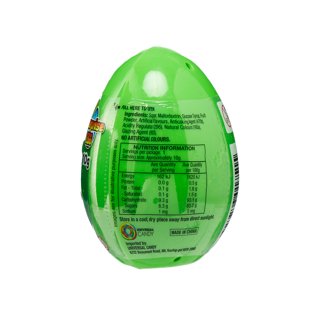 Universal Candy Dino Embossed Egg