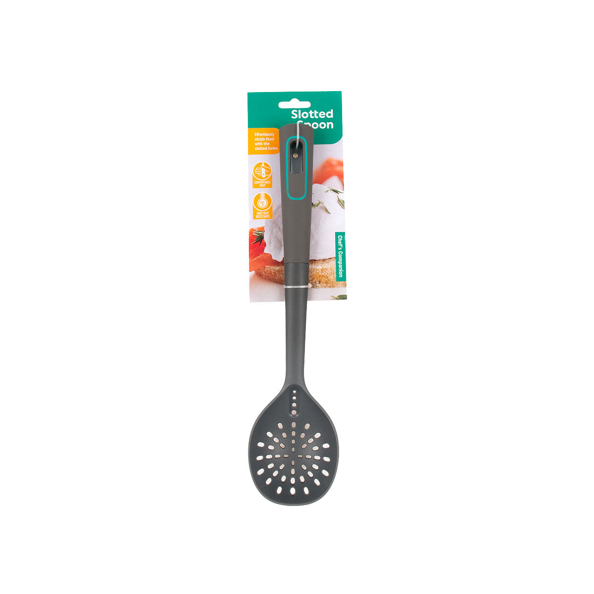 Slotted Spoon with TPR Handle