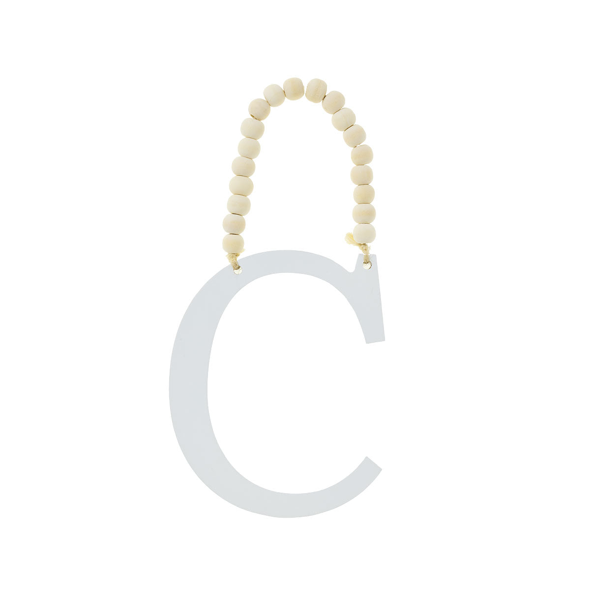 Hanging Letter White Assorted