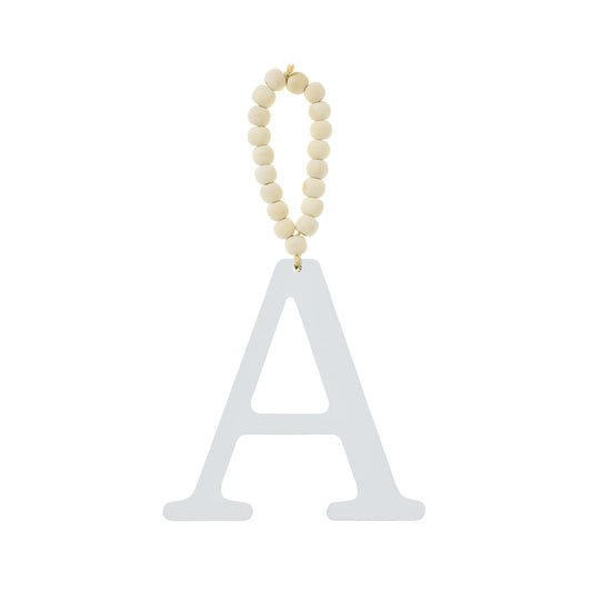 Hanging Letter White Assorted