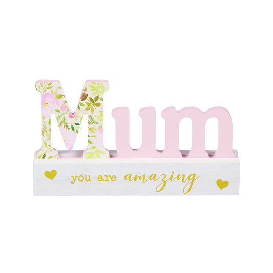Tabletop Plaque Mum You're Amazing