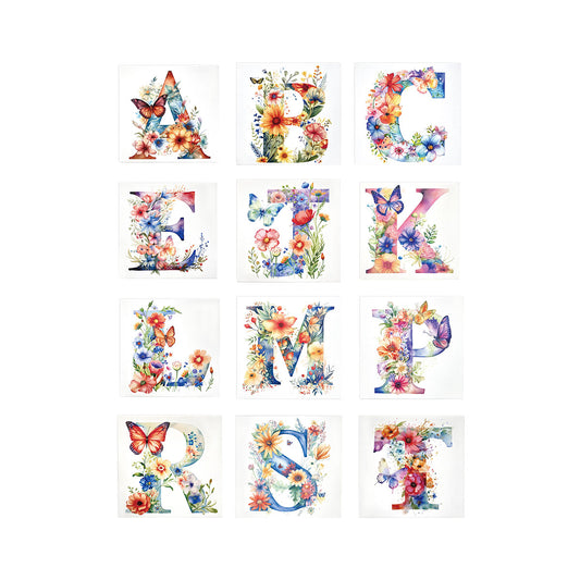 Mini Canvas Monogram Assorted