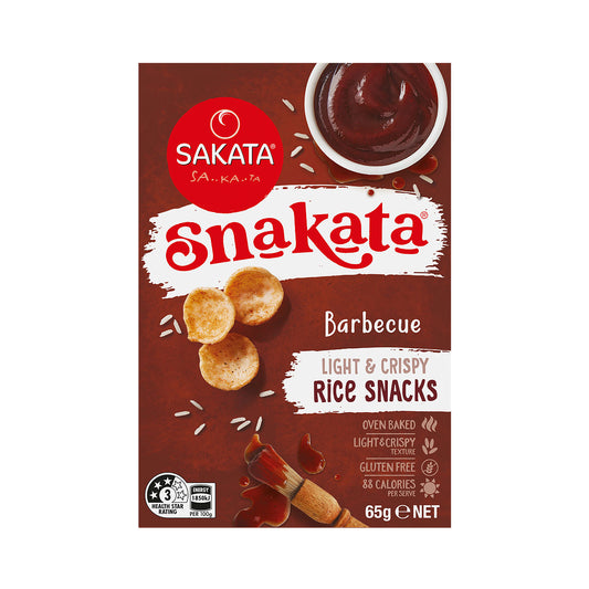 Snakata Bbq Rice Snack 65g