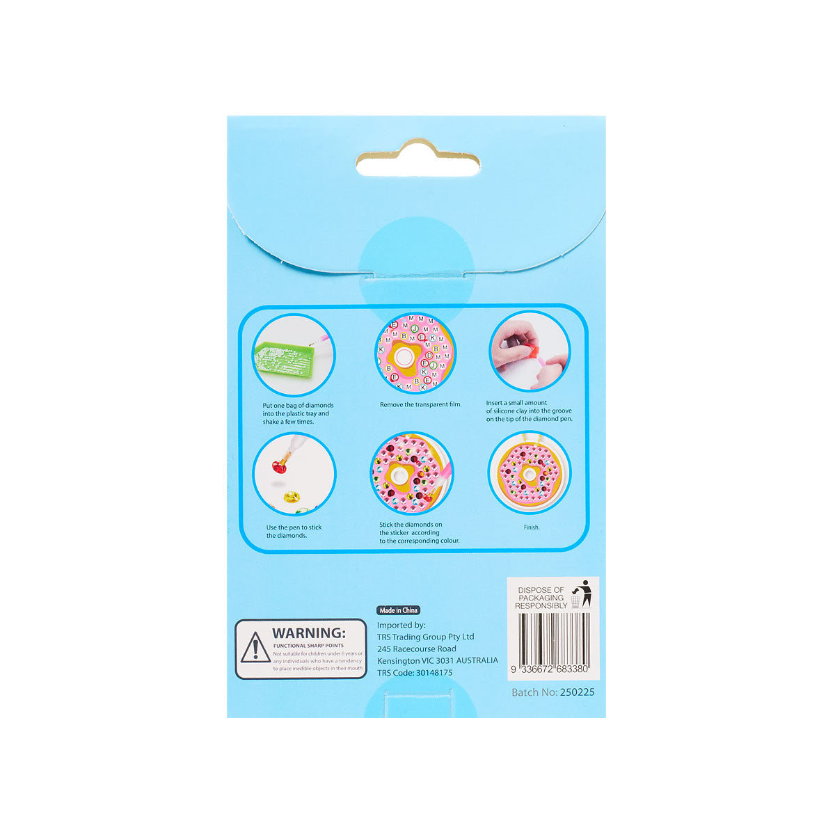 Diamond Art Kids Keychain Assorted
